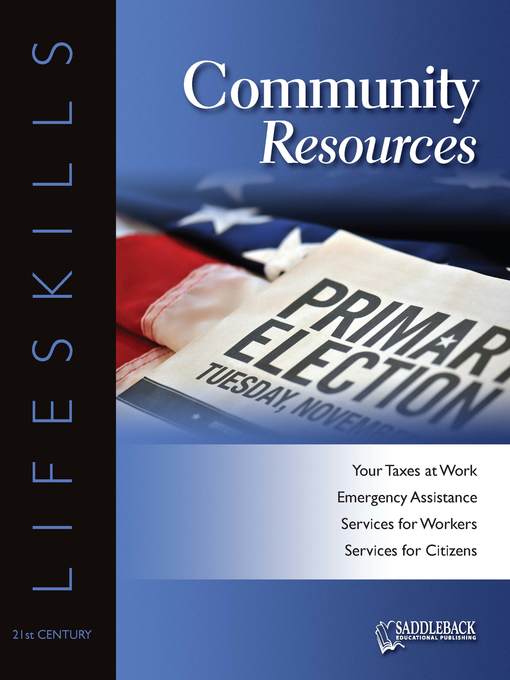 Title details for Community Resources by Saddleback Educational Publishing - Available